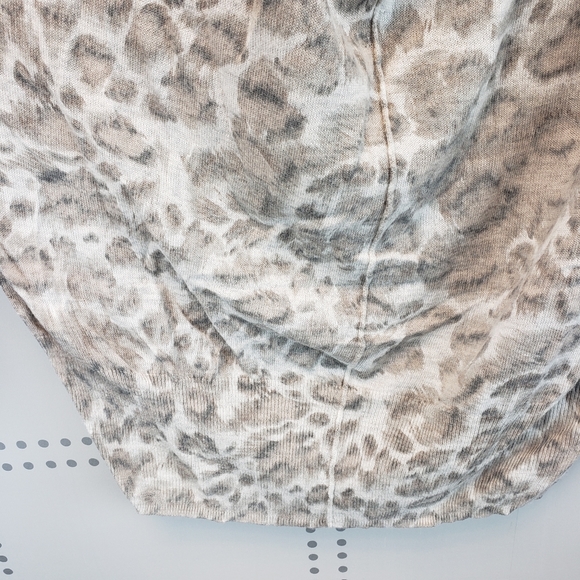 Rebecca Taylor | Light gauge animal print sweater Authentic Leopard Wool Blend - Picture 6 of 8